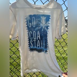 Life is Good cream “Go Coastal” tshirt in size large.